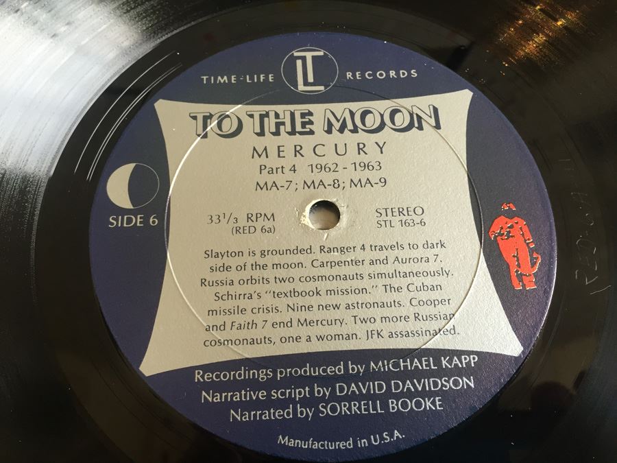 To The Moon - Time Life Records ‎- STL 163 - 6 x Vinyl Box Set [Photo 28]