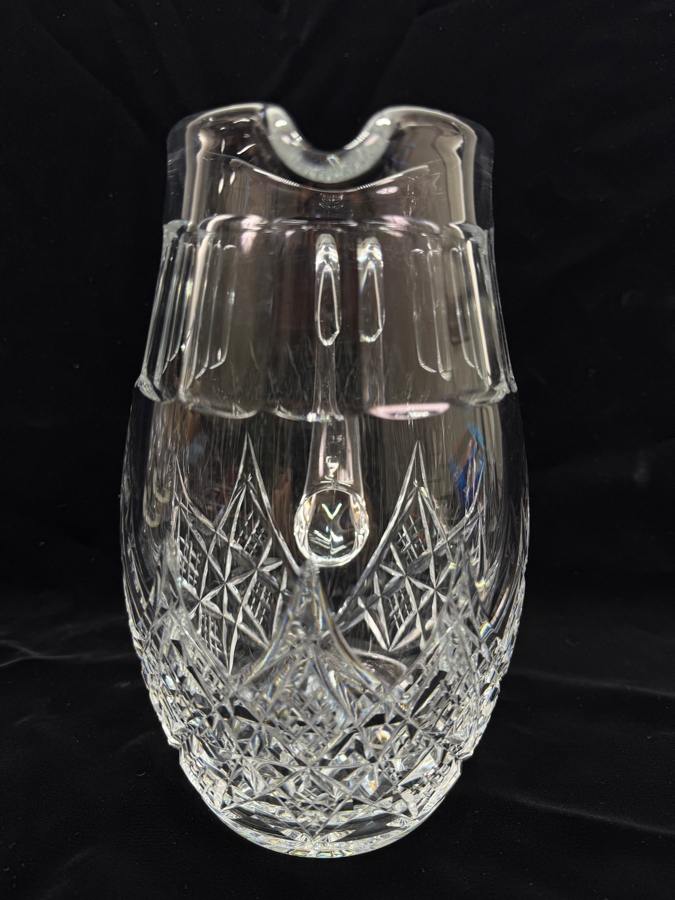 Vintage Baccarat France Colbert Pattern Crystal Pitcher 8.75'H (RSF) [Photo 5]