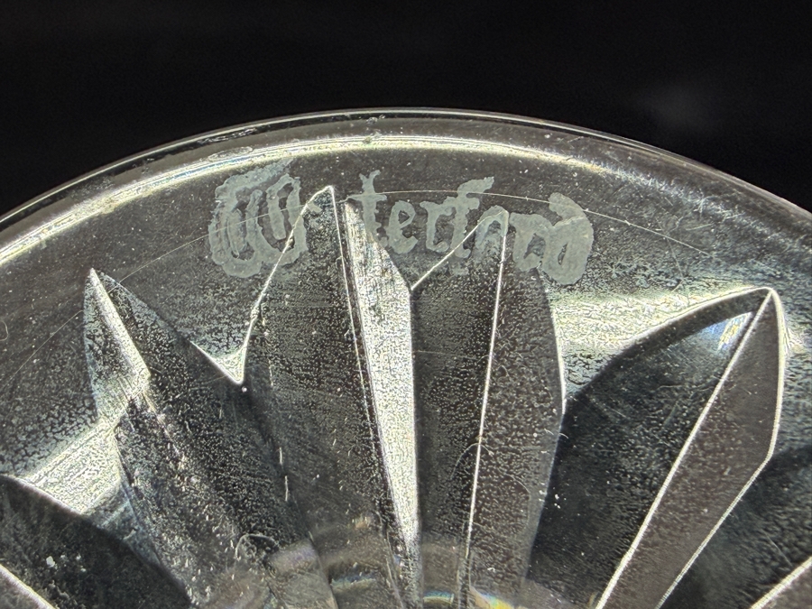 (4) Waterford Crystal Lismore Pattern Cordial Glasses 4.25'H (RSF) [Photo 4]