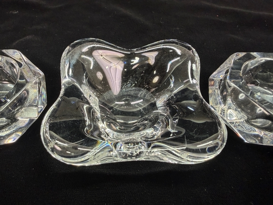 (3) Baccarat France Crystal Pieces (RSF) [Photo 4]
