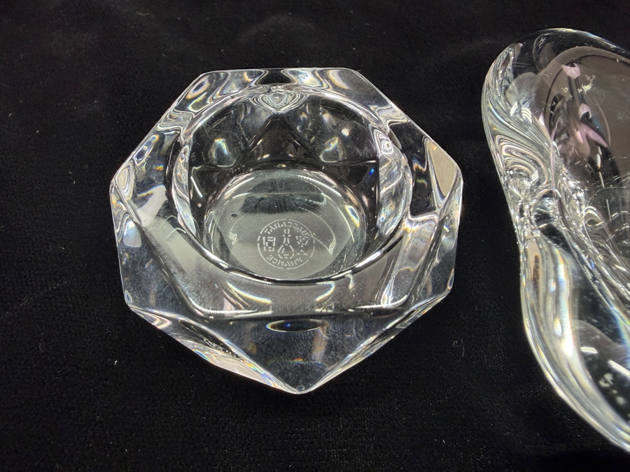(3) Baccarat France Crystal Pieces (RSF) [Photo 6]