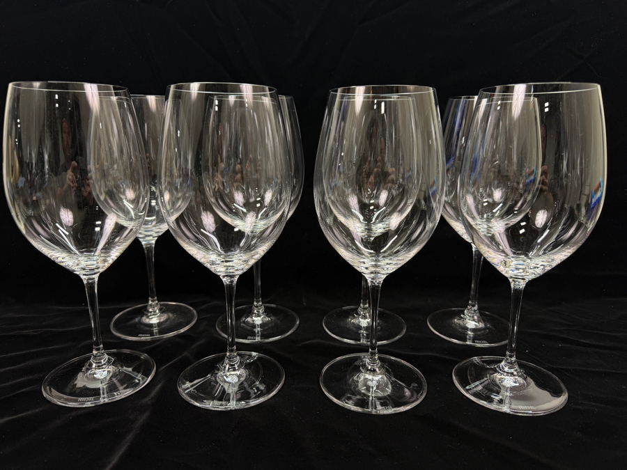 (8) Riedel Wine Glasses 8 7/8'H (RSF) [Photo 2]