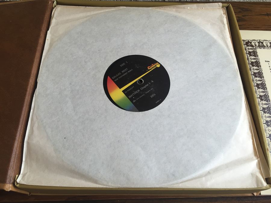 Holy Bible: Complete New Testament King James Version - 22 Vinyl Records - Moodey-Rogers - 1976 - Tennessee Ernie Ford [Photo 12]