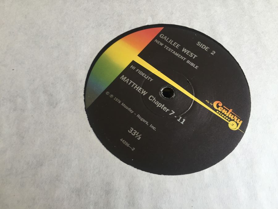 Holy Bible: Complete New Testament King James Version - 22 Vinyl Records - Moodey-Rogers - 1976 - Tennessee Ernie Ford [Photo 16]