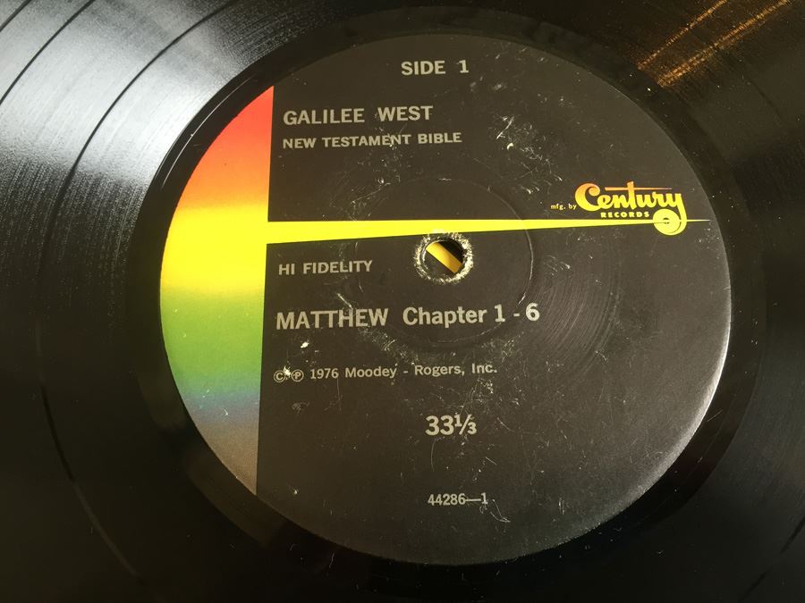 Holy Bible: Complete New Testament King James Version - 22 Vinyl Records - Moodey-Rogers - 1976 - Tennessee Ernie Ford [Photo 15]