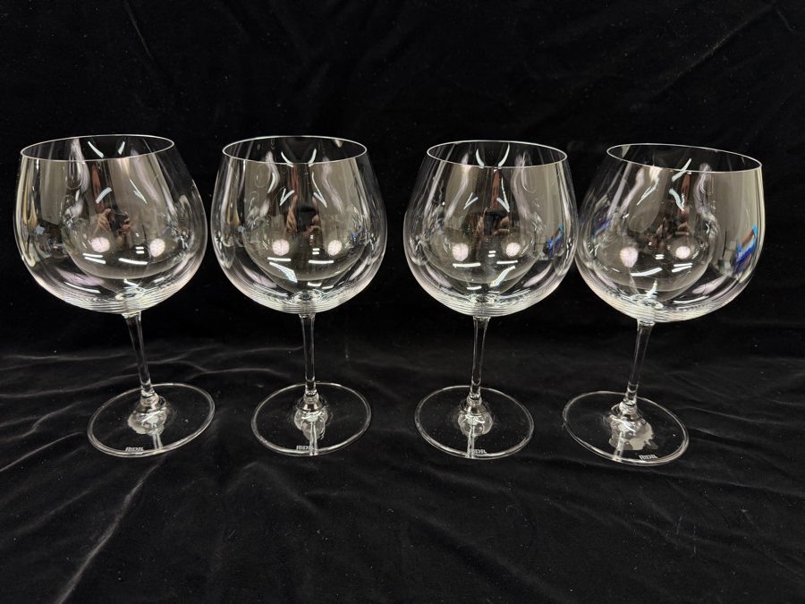 (4) Riedel Wine Glasses 7.75'H (RSF) [Photo 2]