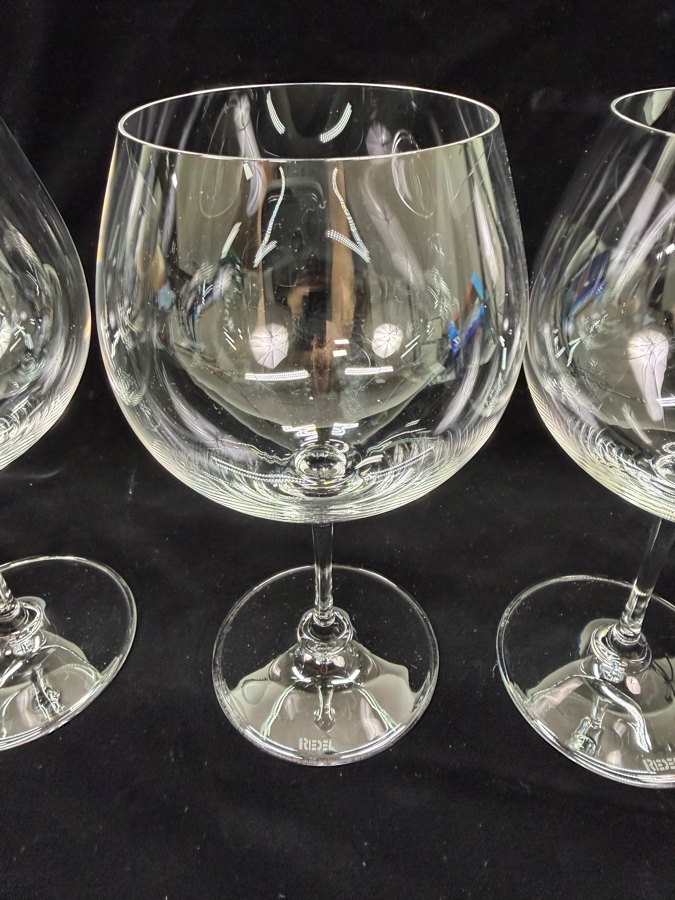 (4) Riedel Wine Glasses 7.75'H (RSF) [Photo 3]