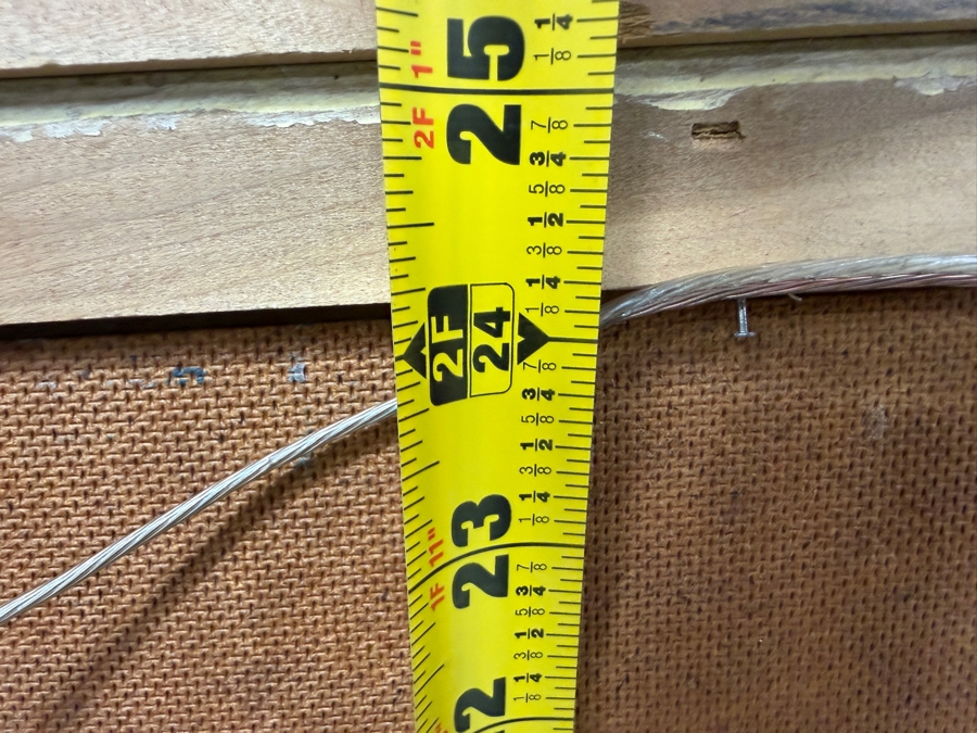 Original Abstract Oil Painting On Board Signed Lower Right Artist Signature Illegible 24 X 24 Framed 36 X 36 (RSF) [Photo 16]