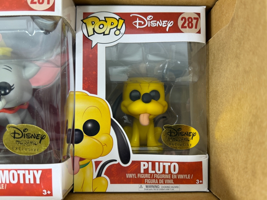Funko Disney Treasures Festival Of Friends Subscription Box Featuring Dumbo With Timothy And Pluto Exclusive Pop! Vinyl Figures And Woody Mystery Mini Collector Tin [Photo 4]