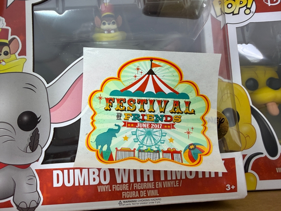 Funko Disney Treasures Festival Of Friends Subscription Box Featuring Dumbo With Timothy And Pluto Exclusive Pop! Vinyl Figures And Woody Mystery Mini Collector Tin [Photo 5]