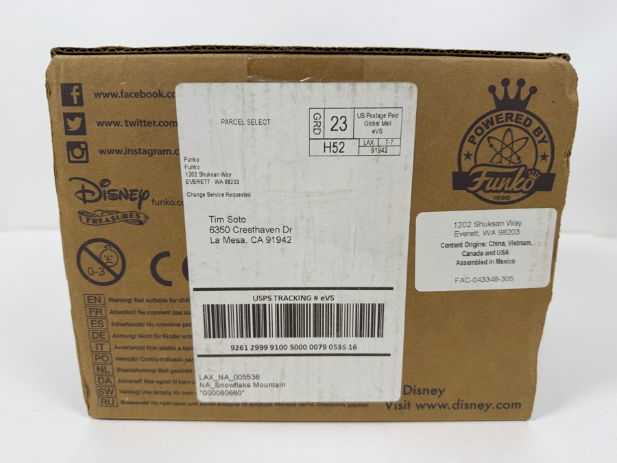 Funko Disney Treasures Snowflake Mountain Subscription Box Featuring Bambi On Ice Exclusive Pop! Vinyl Figure And Beauty And The Beast Enchanted Rose Mystery Mini Collector Tin [Photo 20]