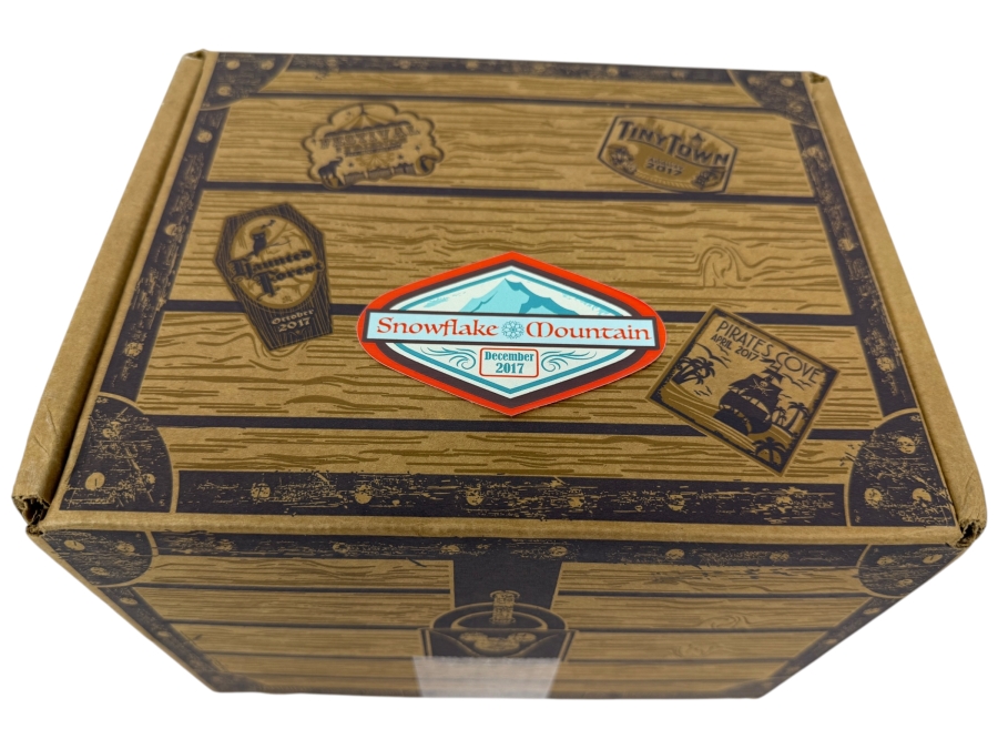 Funko Disney Treasures Snowflake Mountain Subscription Box Featuring Bambi On Ice Exclusive Pop! Vinyl Figure And Beauty And The Beast Enchanted Rose Mystery Mini Collector Tin