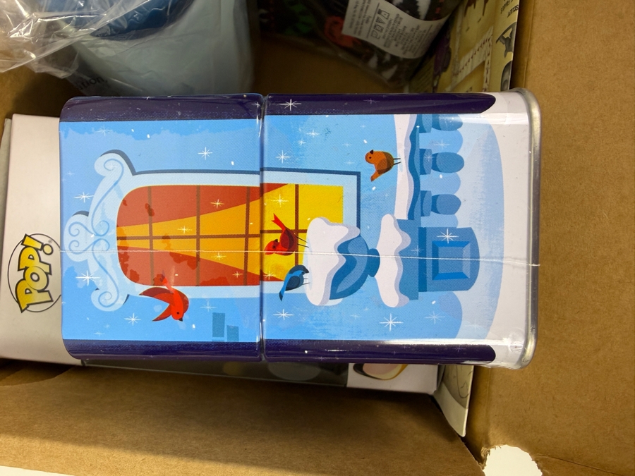 Funko Disney Treasures Snowflake Mountain Subscription Box Featuring Bambi On Ice Exclusive Pop! Vinyl Figure And Beauty And The Beast Enchanted Rose Mystery Mini Collector Tin [Photo 7]