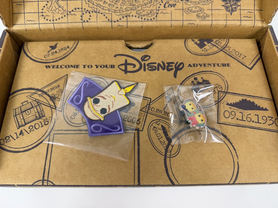 Funko Disney Treasures Ever After Castle Subscription Box Featuring Ariel And Prince Eric Wedding 2-Pack Pop! Figures And Tramp Pocket Pop! Keychain [Photo 7]