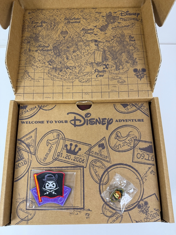 Funko Disney Treasures Pirates Cove Subscription Box Featuring Mr. Smee Exclusive Pop! Vinyl Figure And Wicked Wench Captain With Pirate Ship Dorbz Ridez Set [Photo 9]