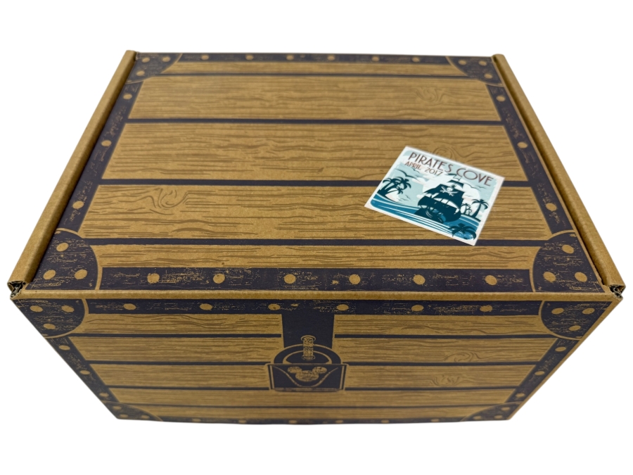 Funko Disney Treasures Pirates Cove Subscription Box Featuring Mr. Smee Exclusive Pop! Vinyl Figure And Wicked Wench Captain With Pirate Ship Dorbz Ridez Set