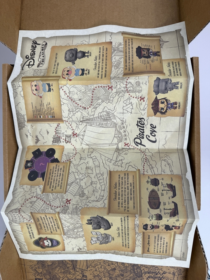 Funko Disney Treasures Pirates Cove Subscription Box Featuring Mr. Smee Exclusive Pop! Vinyl Figure And Wicked Wench Captain With Pirate Ship Dorbz Ridez Set [Photo 7]