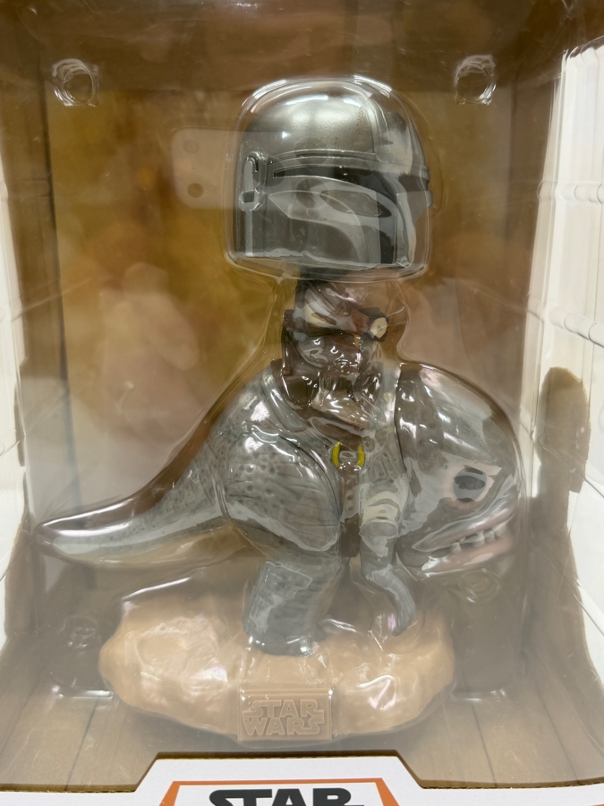 Funko Pop! Star Wars: The Mandalorian On Blurrg #358 Vinyl Bobble-Head Figure Featuring Mando Riding A Blurrg Beast From The Disney+ Series [Photo 4]