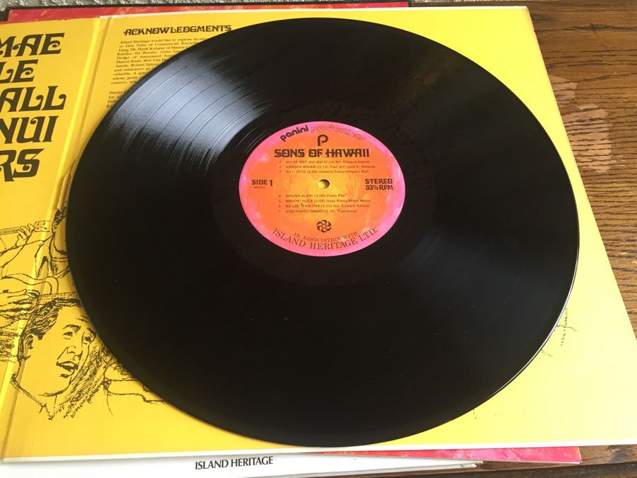 Sons Of Hawaii - The Folk Music Of Hawaii - Panini Records ‎- KN1001 [Photo 6]