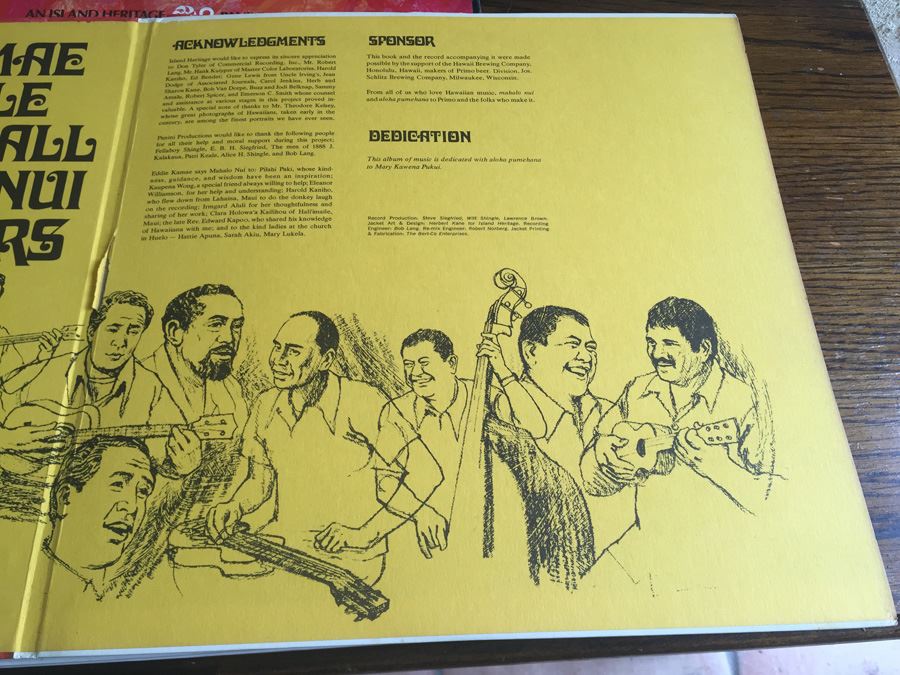 Sons Of Hawaii - The Folk Music Of Hawaii - Panini Records ‎- KN1001 [Photo 5]
