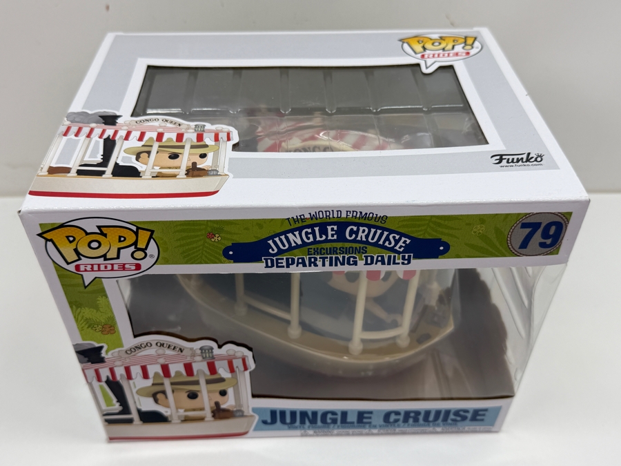 Funko Pop! Rides Disney Jungle Cruise Congo Queen Boat With Skipper Frank Vinyl Figure #79 Featuring The World Famous Jungle Cruise Excursion Ship [Photo 3]