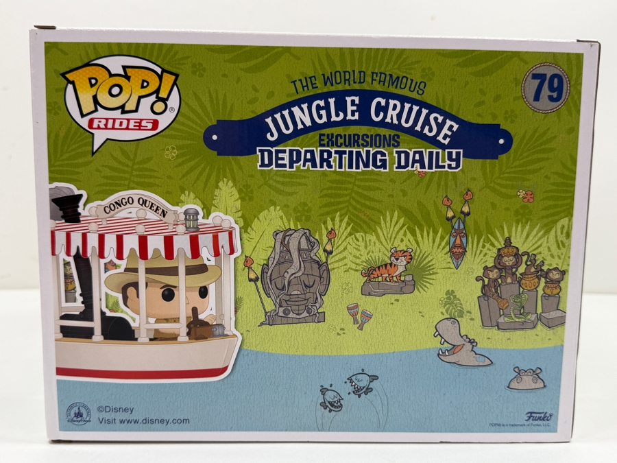 Funko Pop! Rides Disney Jungle Cruise Congo Queen Boat With Skipper Frank Vinyl Figure #79 Featuring The World Famous Jungle Cruise Excursion Ship [Photo 5]