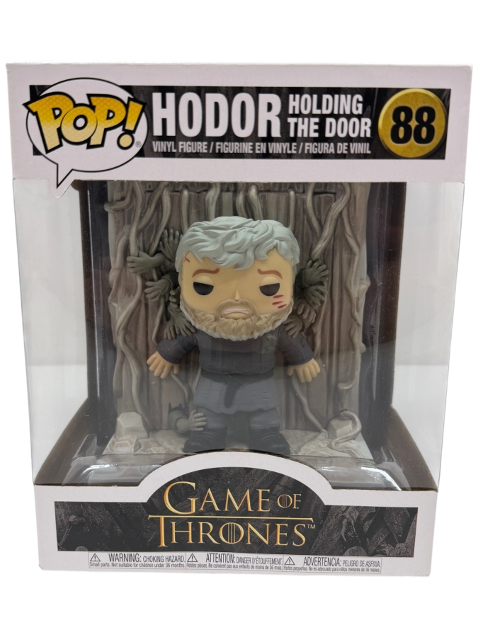 Funko Pop! Deluxe Game Of Thrones Hodor Holding The Door #88 Vinyl Figure Featuring Hodor Sacrificing Himself At The Cave Entrance From The HBO Series