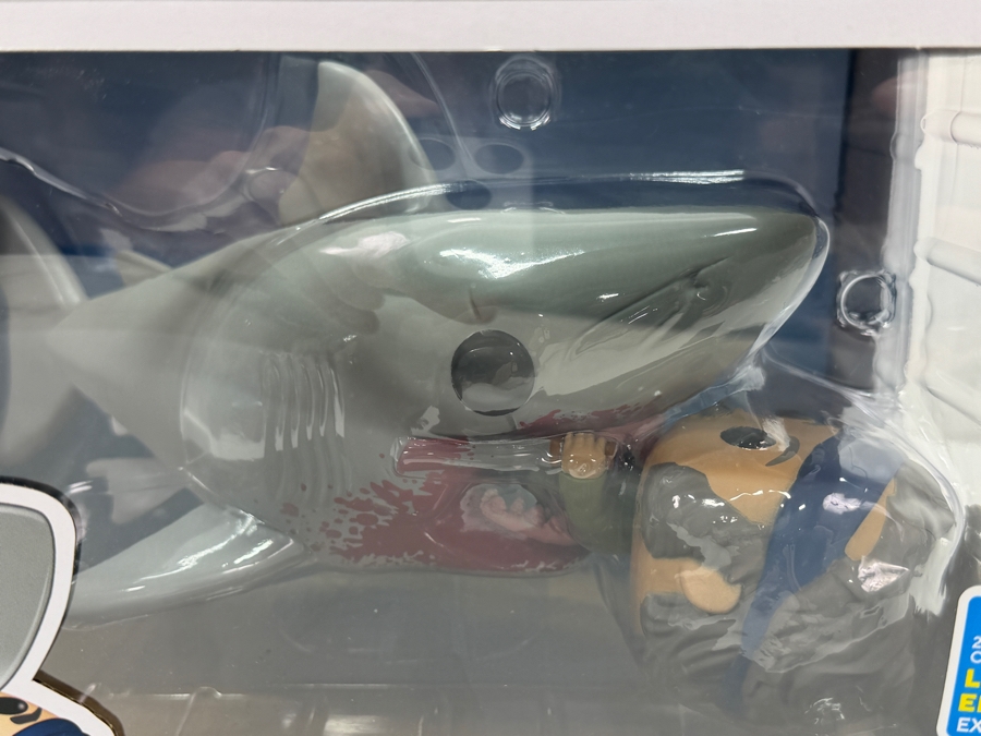 Funko Pop! Movies Jaws Shark Biting Quint #760 Vinyl Figure 2019 Summer Convention Limited Edition Exclusive Featuring The Iconic Attack Scene From The 1975 Film [Photo 2]