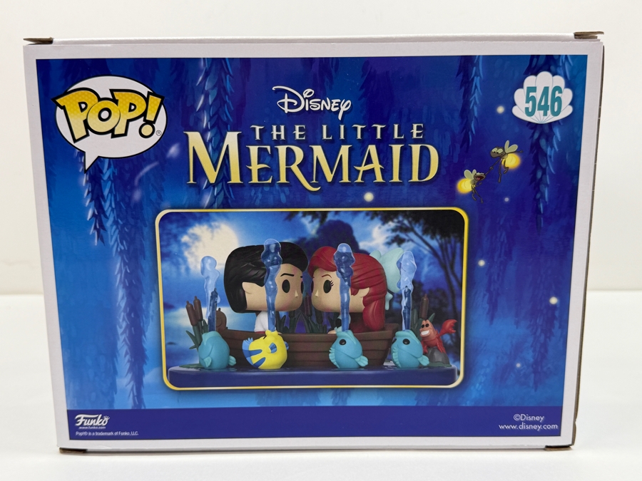 Funko Pop! Disney The Little Mermaid Kiss The Girl #546 Target Exclusive Movie Moments Featuring Ariel And Prince Eric In Their Boat With Sebastian And Flounder [Photo 6]