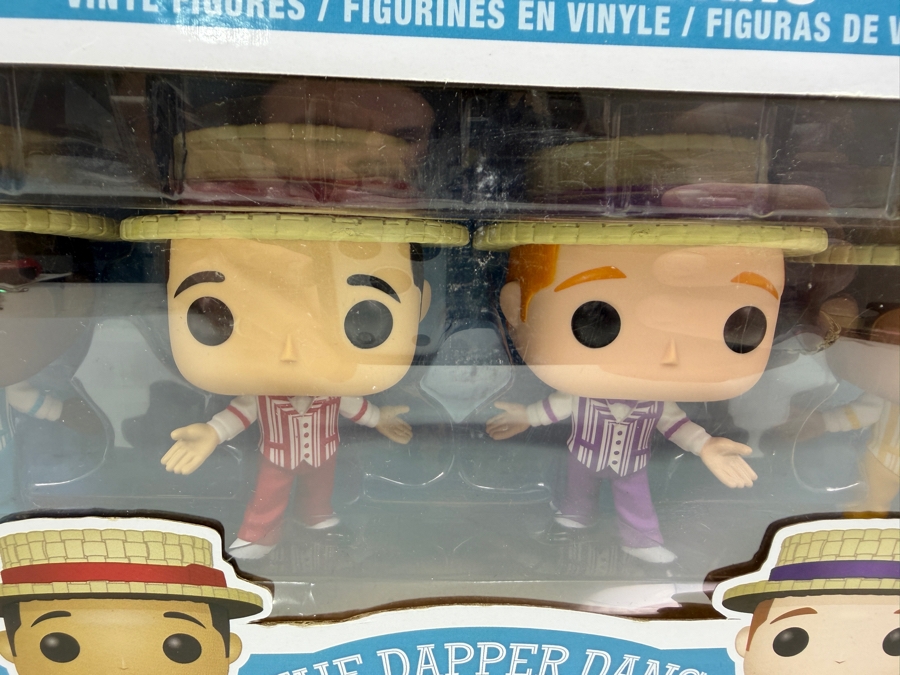 Funko Pop! Disney Parks The Dapper Dans 4-Pack - 2019 D23 Expo Exclusive - Disneyland Barbershop Quartet Vinyl Figure Set - Limited Edition Collectible [Photo 2]