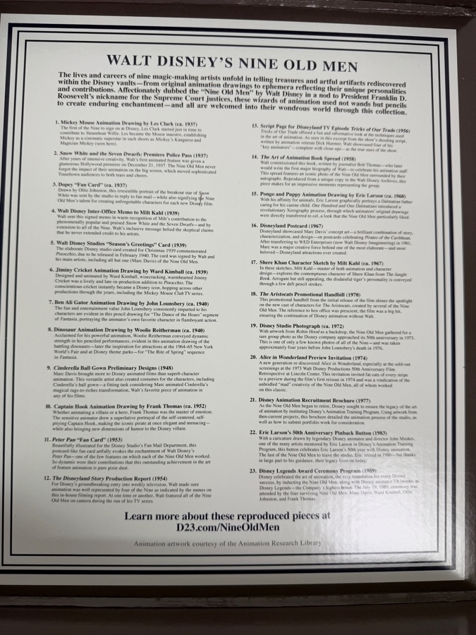Walt Disney's 'From The Office Of Walt Disney' And 'Nine Old Men' D23 Gold Member Exclusive Collector Box Set - See Photos [Photo 8]