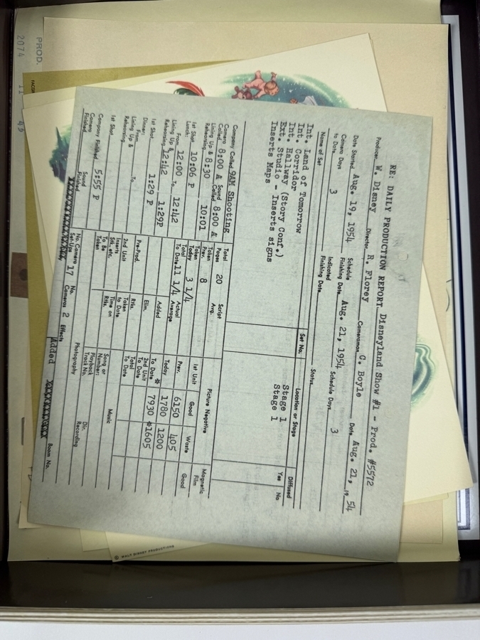 Walt Disney's 'From The Office Of Walt Disney' And 'Nine Old Men' D23 Gold Member Exclusive Collector Box Set - See Photos [Photo 12]