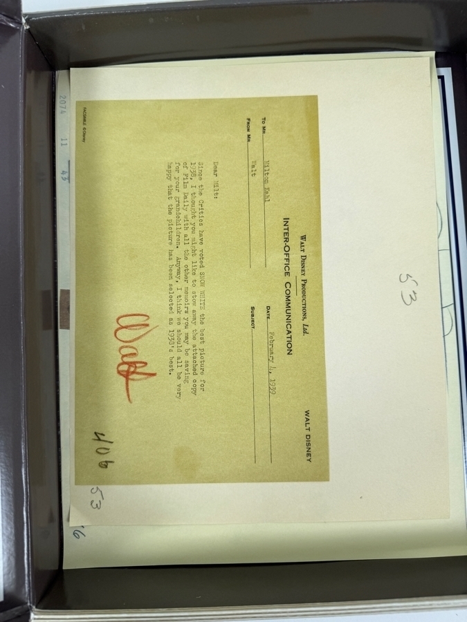 Walt Disney's 'From The Office Of Walt Disney' And 'Nine Old Men' D23 Gold Member Exclusive Collector Box Set - See Photos [Photo 14]