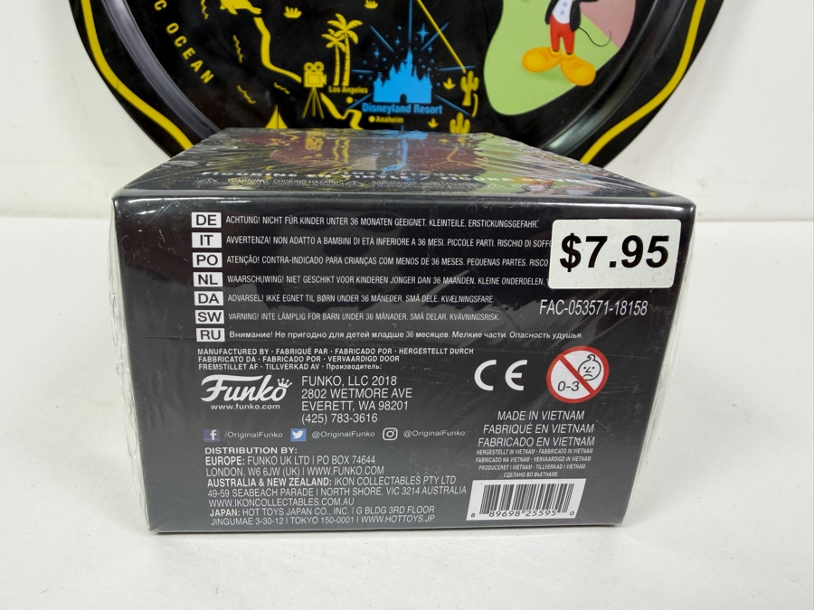 Vintage Disneyland California Tin Map Tray And Mickey The True Original 90th Anniversary Mystery Vinyl Figure Set - Disney Parks Collectibles [Photo 7]