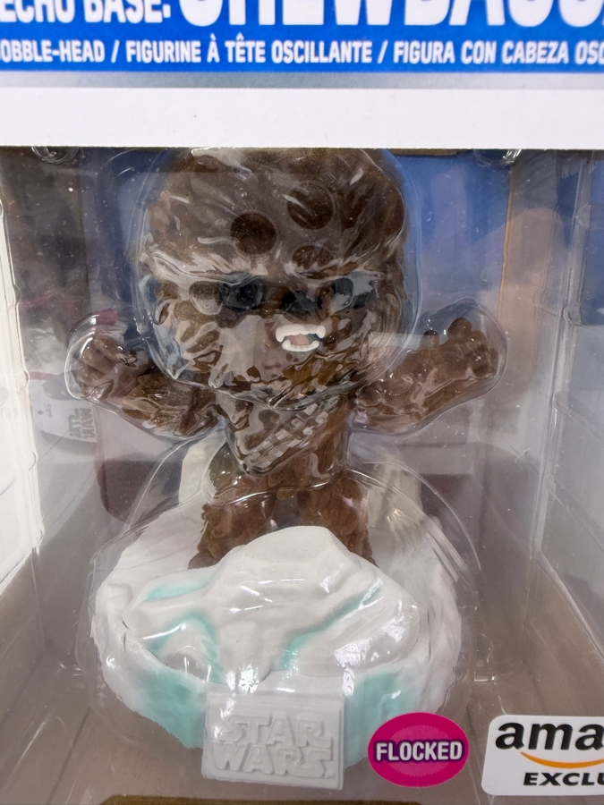 Funko Pop! Star Wars Bundle - The Mandalorian #345, Amazon Exclusive Battle At Echo Base Flocked Chewbacca #374 & Princess Leia #376 [Photo 4]