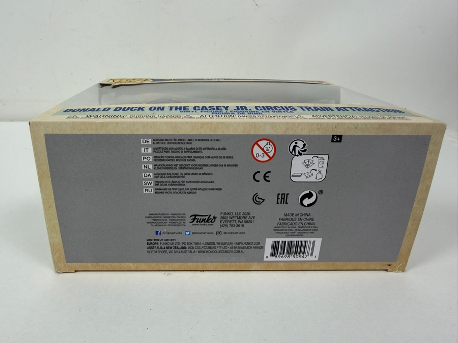 Funko Pop! Trains Disneyland 65th Anniversary Donald Duck On The Casey Jr. Circus Train Attraction #01 [Photo 5]