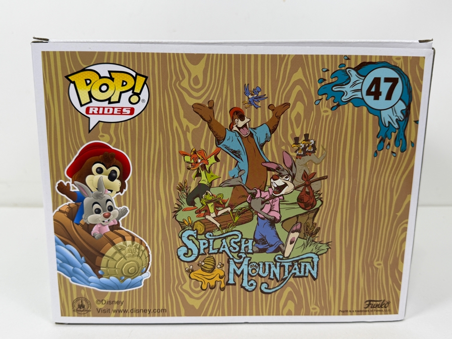 Funko Pop! Rides Disney Parks Splash Mountain Br'er Rabbit & Br'er Bear In Log Flume #47  [Photo 4]