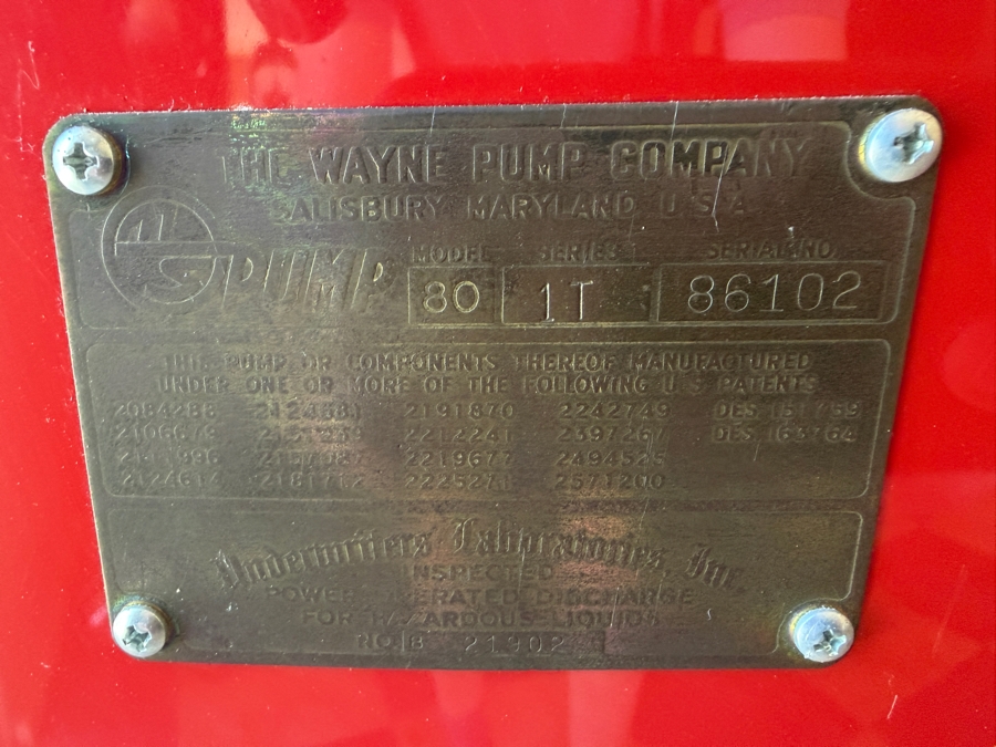 Authentic Restored Vintage Mobilgas Special Gas Pump By Martin & Schwartz Model 80 Series 1T Serial No. 86102 Circa 1950 With Reproduction Top Globe 27W X 16D X 80H (RSF) [Photo 13]