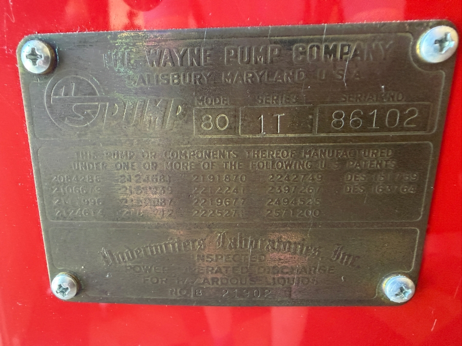 Authentic Restored Vintage Mobilgas Special Gas Pump By Martin & Schwartz Model 80 Series 1T Serial No. 86102 Circa 1950 With Reproduction Top Globe 27W X 16D X 80H (RSF) [Photo 14]