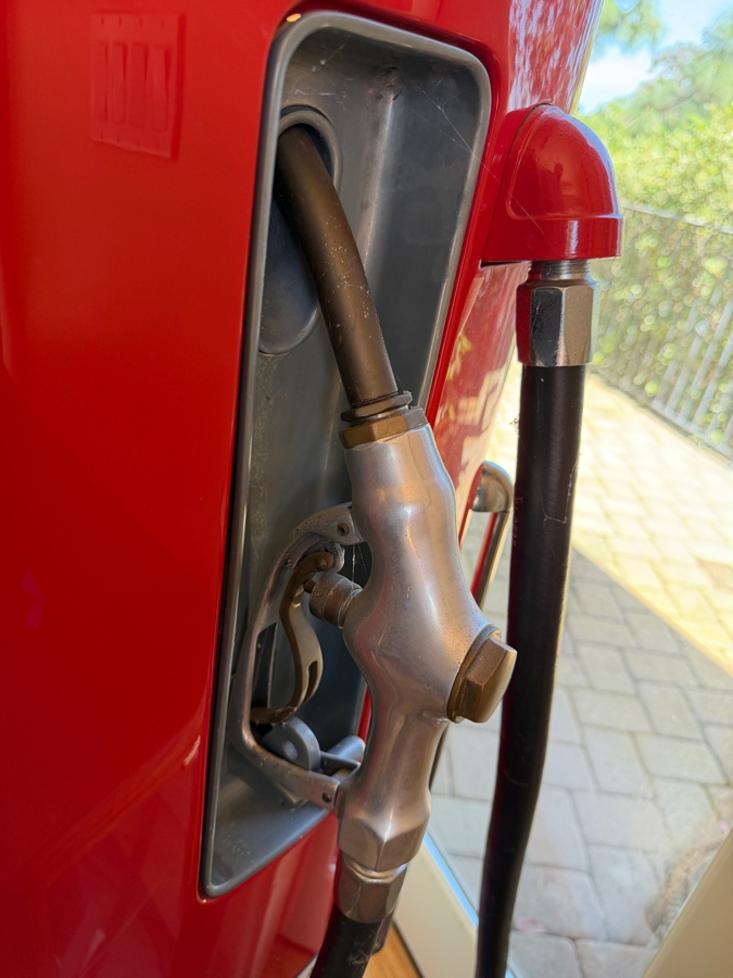 Authentic Restored Vintage Mobilgas Special Gas Pump By Martin & Schwartz Model 80 Series 1T Serial No. 86102 Circa 1950 With Reproduction Top Globe 27W X 16D X 80H (RSF) [Photo 10]