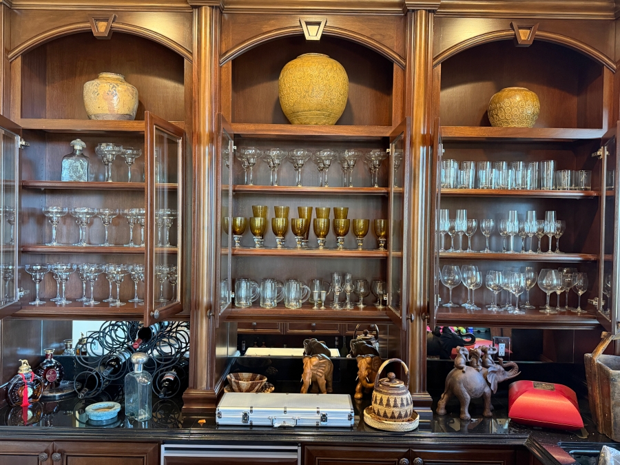 Just Added - Extensive Collection Of Premium Glassware: Wine, Champagne, Amber Goblets, Beer Mugs, And Specialty Stemware (Just Glassware In Cabinets Included - Nothing Else) [Photo 2]