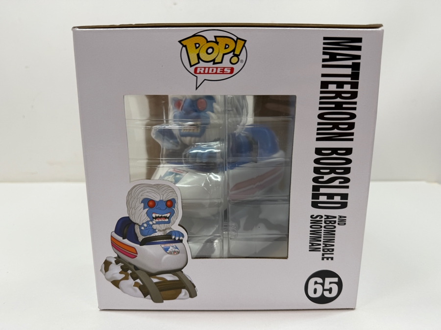Funko Pop! Rides Disneyland 65th Anniversary Matterhorn Bobsled And Abominable Snowman #65  [Photo 3]