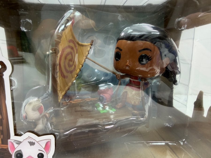 Funko Pop! Rides Disney Moana & Pua On Boat #62 - 2019 Summer Convention Limited Edition Exclusive - Shared SDCC Vinyl Figure Retails $40 [Photo 2]