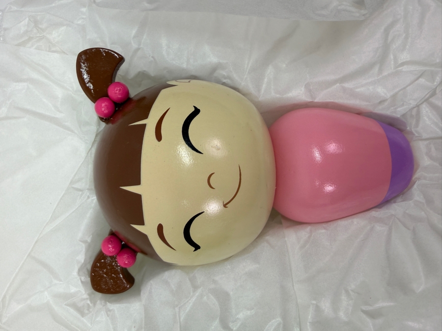 Disney Store Monsters Inc. Mike, Sulley & Boo Wooden Collectible Figure Set - Limited Edition - Hand-Painted Figures Retails $99 [Photo 5]