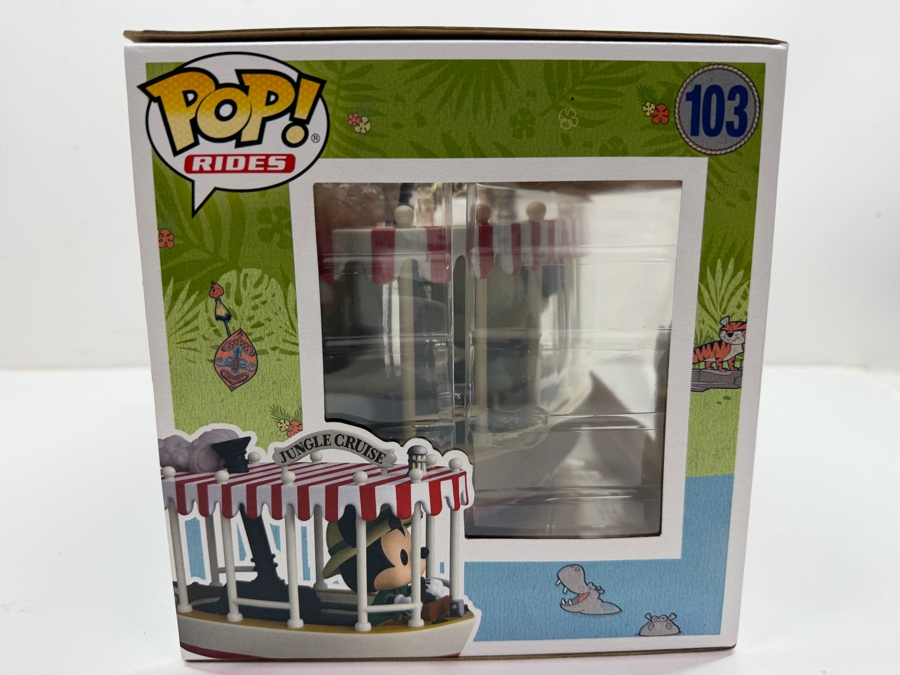 Funko Pop! Rides Disney Parks Jungle Cruise Skipper Mickey Mouse On Boat #103 - 2021 Special Edition Vinyl Figure [Photo 5]