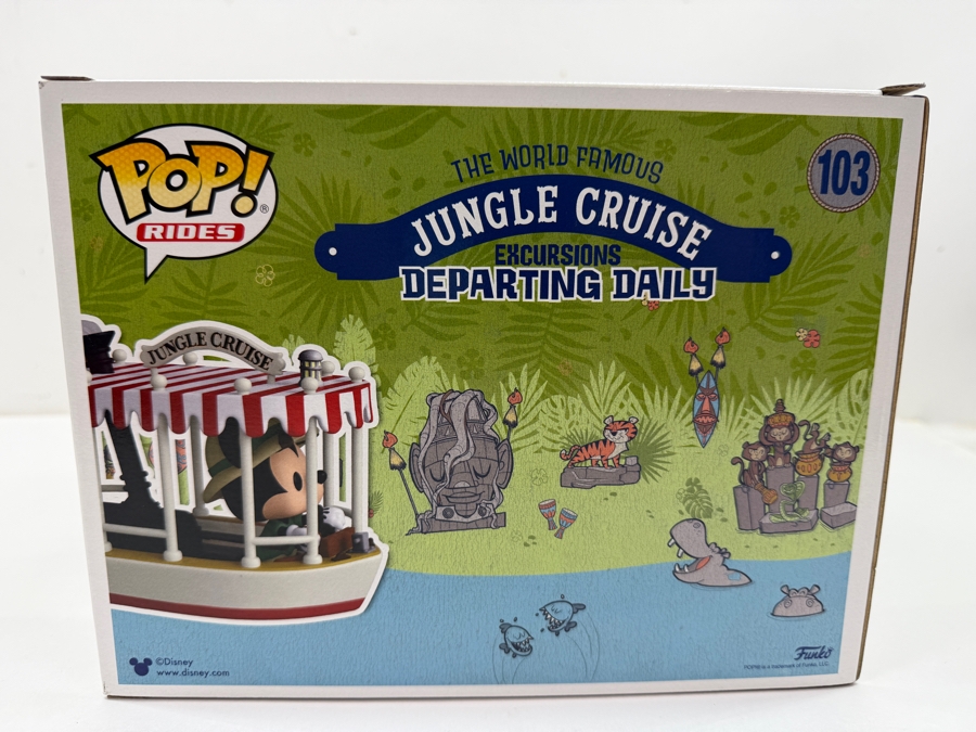 Funko Pop! Rides Disney Parks Jungle Cruise Skipper Mickey Mouse On Boat #103 - 2021 Special Edition Vinyl Figure [Photo 4]