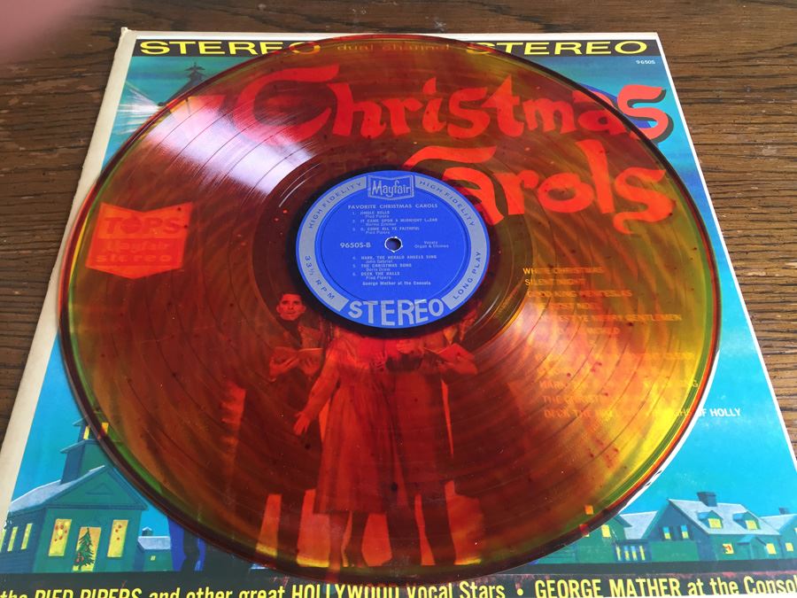 Favorite Christmas Carols - Tops Mayfair - 9650S - COLORED VINYL [Photo 5]