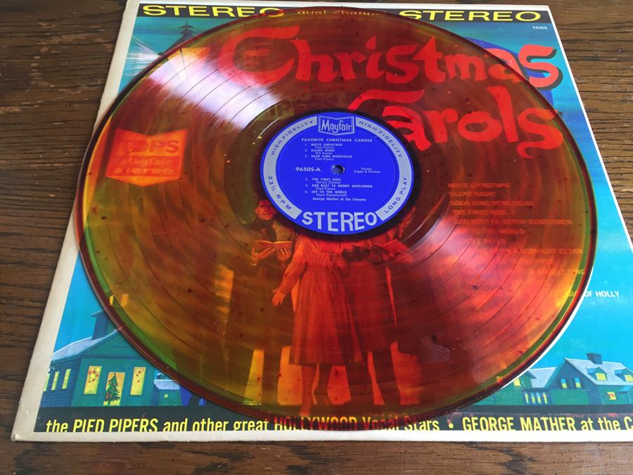 Favorite Christmas Carols - Tops Mayfair - 9650S - COLORED VINYL [Photo 3]