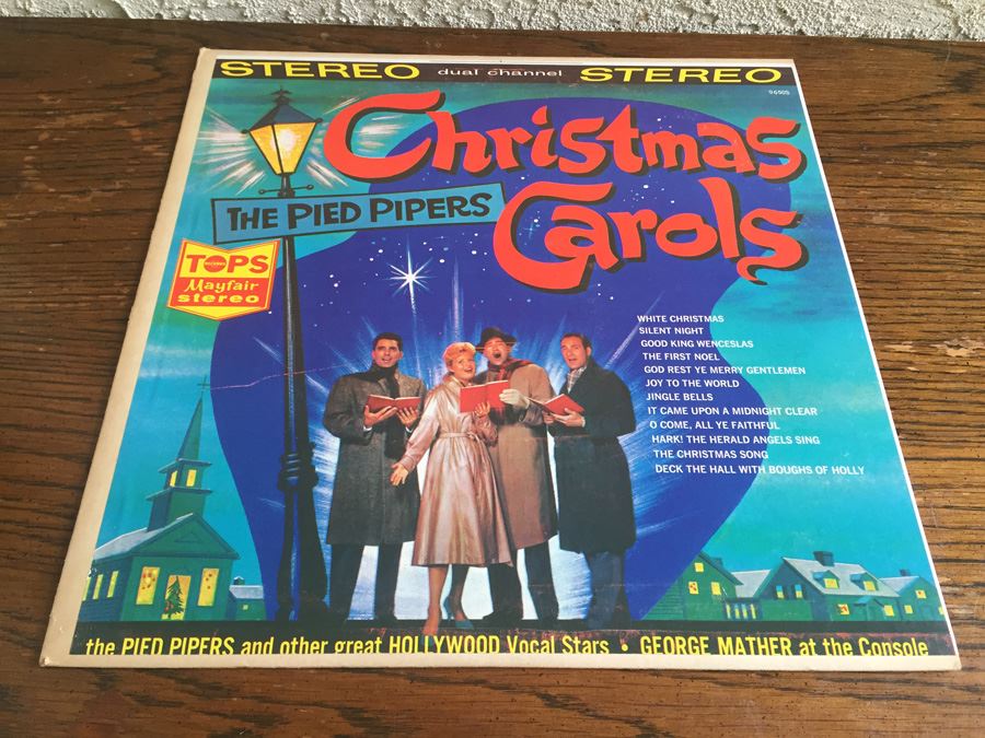 Favorite Christmas Carols - Tops Mayfair - 9650S - COLORED VINYL