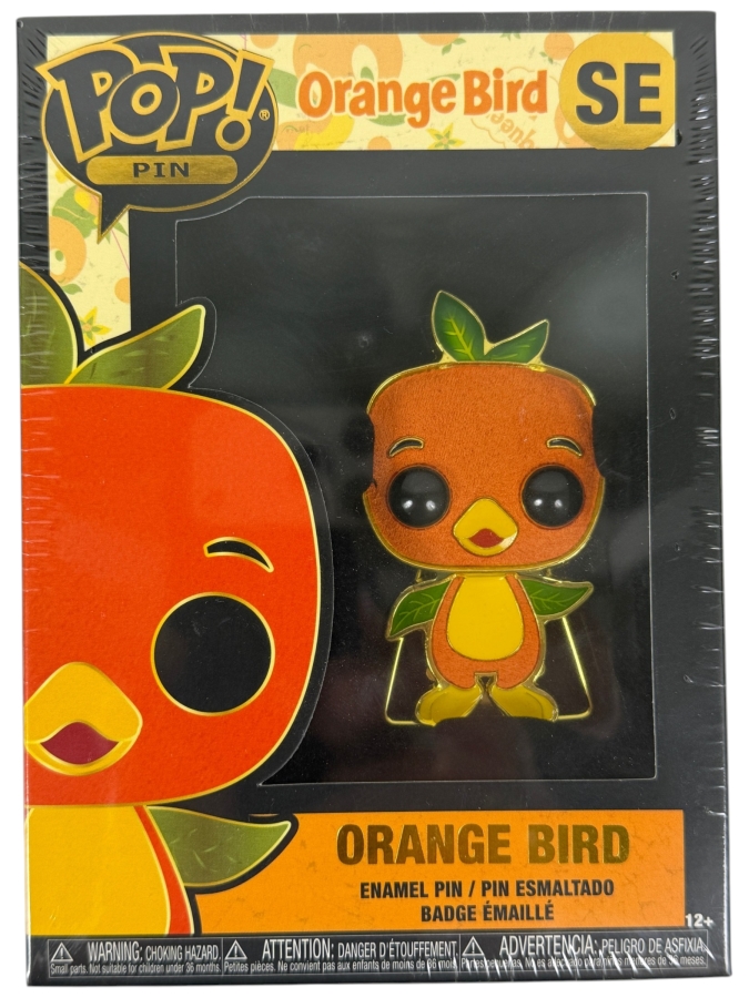 Disney Parks Orange Bird SE Funko Pop! Enamel Pin - 2021 Special Edition Disney World Exclusive Collector Pin